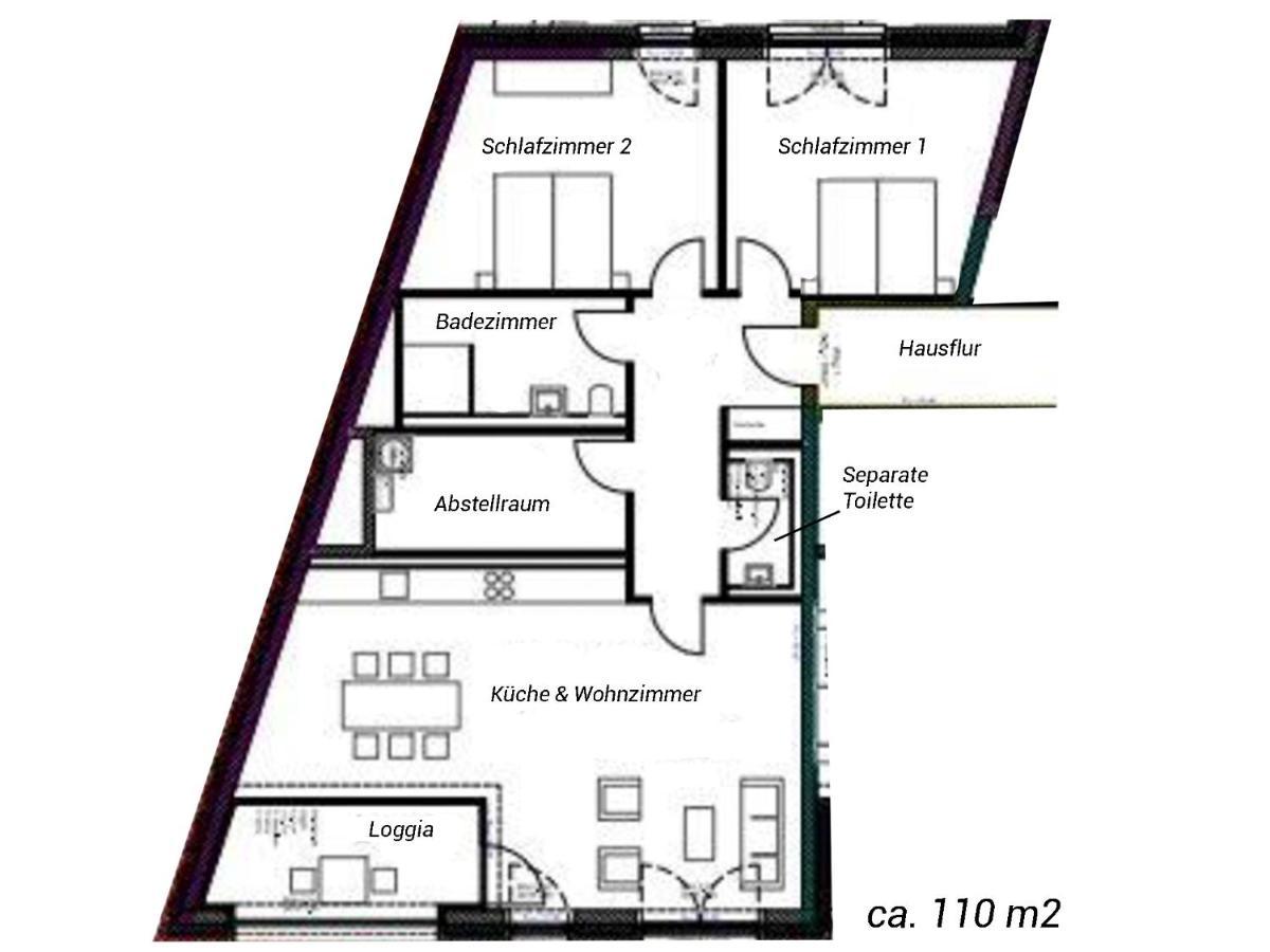 Moderne Apartments Im Herzen Der Stadt I Private Tiefgarage Mit Ladesaeulen I Home2Share Ibbenbueren Exterior photo